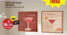 Maxi Bazar Tissa Toile néon Crush offre