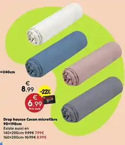 Maxi Bazar Cocon Drap housse microfibre offre