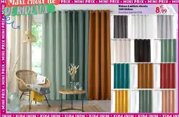 Maxi Bazar Rideau à ceillets Absolu offre