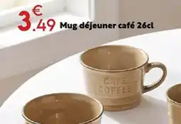 Maxi Bazar Mug déjeuner café offre