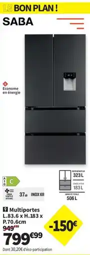 Conforama SABA Multiportes offre
