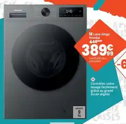 Conforama Hisense Lave-linge frontal offre