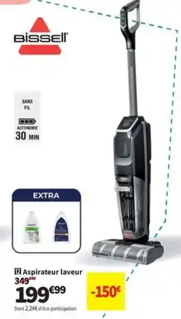 Conforama Bissell Aspirateur laveur offre