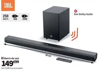 Conforama JBL Barre de son offre