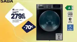 Conforama SABA LAVE-LINGE offre