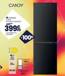 Conforama CANDY COMBINÉ offre