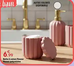 Maxi Bazar Boite à coton Flower offre