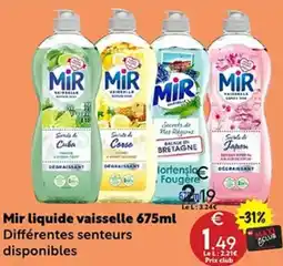 Maxi Bazar Mir liquide vaisselle offre