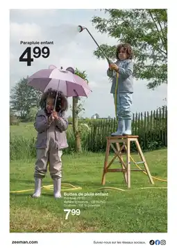 Zeeman Zeeman parapluie enfant offre