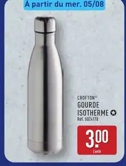 ALDI CROFTON Gourde isotherme offre
