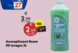 Maxi Bazar Boom Assouplissant 80 lavages offre