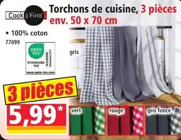 Norma Cook'Fino Torchons de cuisine offre