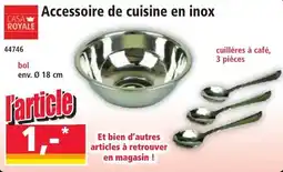 Norma CASA ROYALE Accessoire de cuisine en inox offre