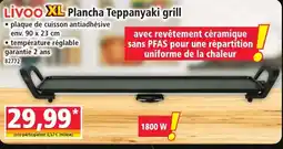 Norma Livoo XL Plancha Teppanyaki grill offre