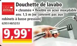 Norma CASA ROYALE Douchette de lavabo offre