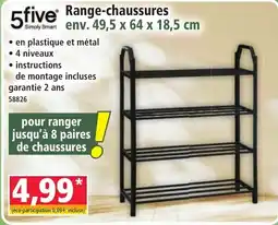 Norma 5five Range-chaussures offre