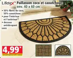 Norma Lifetex Paillasson coco et caoutchouc offre