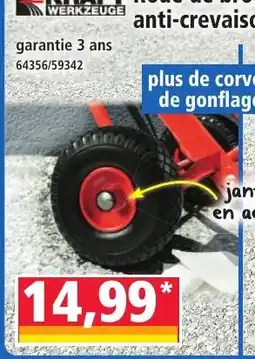 Norma KARL WERKZEUGE roue de broyeur anti-crevaison offre