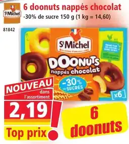 Norma St Michel Doonuts nappés chocolat offre