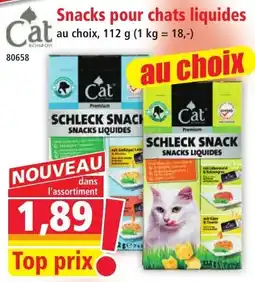 Norma Cat Schleck Snack offre