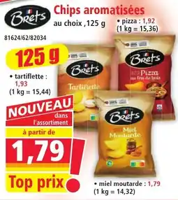 Norma Brets Chips aromatisées offre