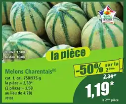 Norma Melons Charentais offre
