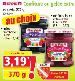Norma Beyer Confiture ou gelée extra offre