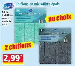 Norma Saubermax Chiffons en microfibre épais offre