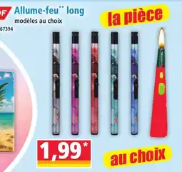 Norma Allume-feu long offre