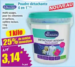 Norma Dr Beckmann Détachant intensif multi-usages offre