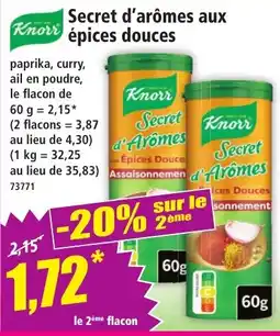 Norma Knorr Secret d'arômes aux épices douces offre