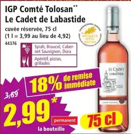 Norma Le Cadet de Labastide offre