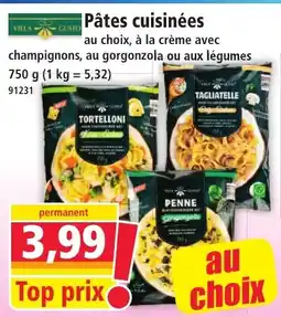 Norma Villa Gusto Pâtes cuisinées offre