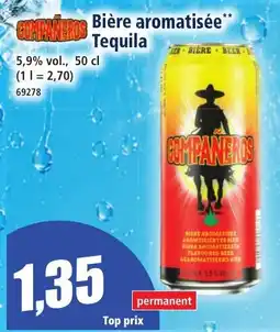Norma COMPANEROS Bière aromatisée Tequila offre