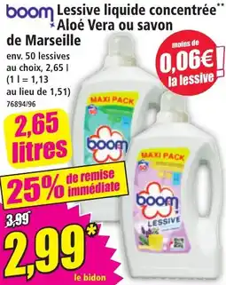 Norma boom Lessive liquide concentrée offre
