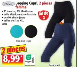 Norma ElléNor Legging Capri offre
