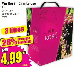 Norma Chanteluze Vin Rosé offre