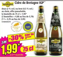 Norma Val de Rance Cidre de Bretagne IGP offre