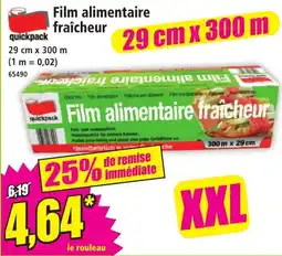 Norma quickpack Film alimentaire fraîcheur offre