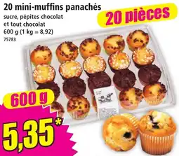 Norma 20 mini-muffins panachés offre
