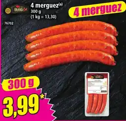 Norma GRAND ÉLÉ Merguez offre