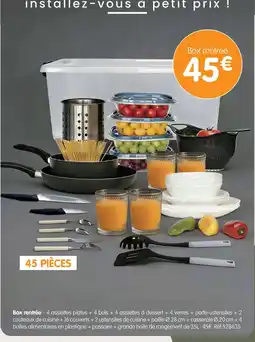 b&m Box rentrée offre
