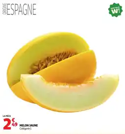 Auchan MELON JAUNE offre