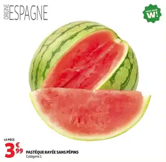 PASTÈQUE RAYÉE SANS PÉPINS