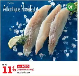 Auchan Filet d'églefin offre