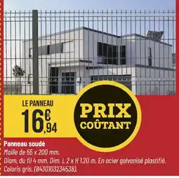 Bricorama Panneau soudé offre