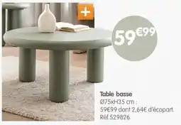 b&m Table basse offre