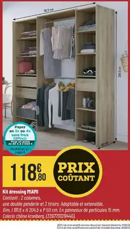 Bricorama Kit dressing MIAMI offre