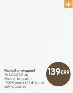 b&m Fauteuil enveloppant offre