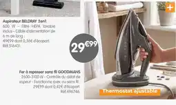 b&m Goodmans fer à repasser sans fil offre